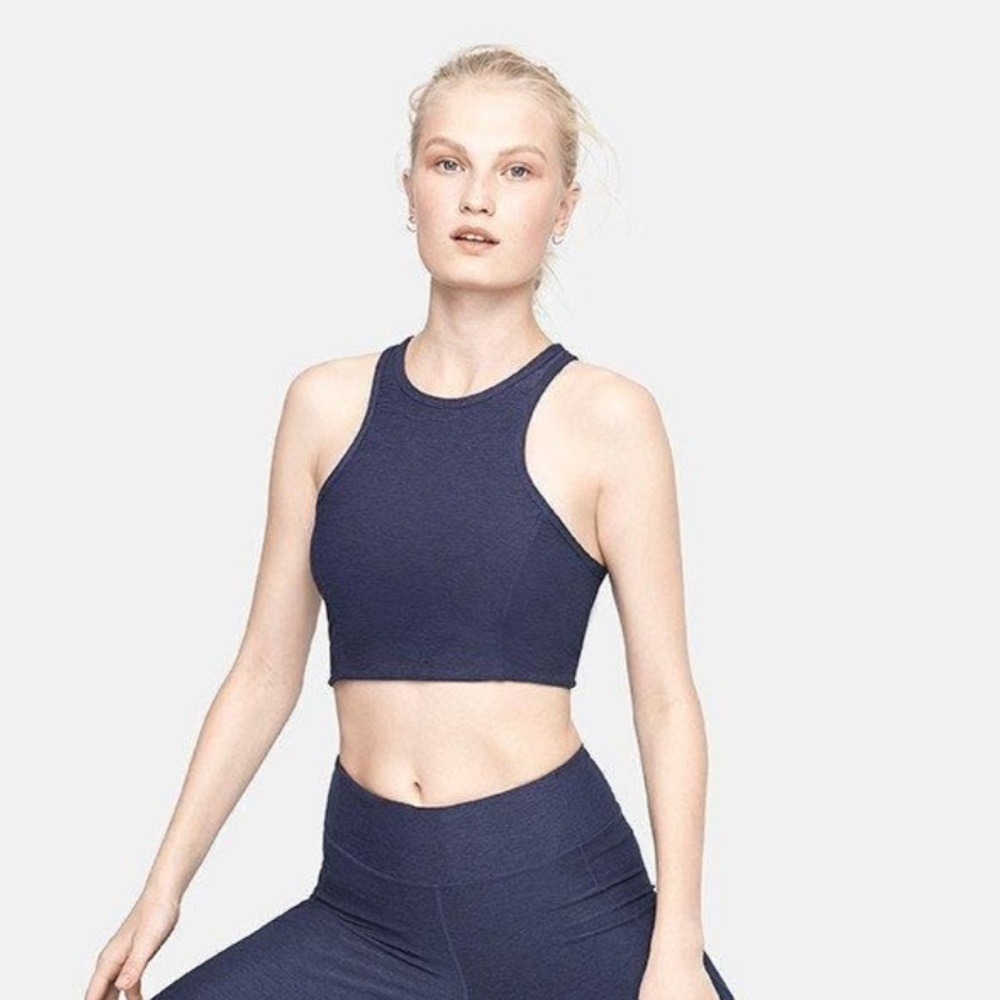 Outdoor Voices Athena Crop - Navy NWOT